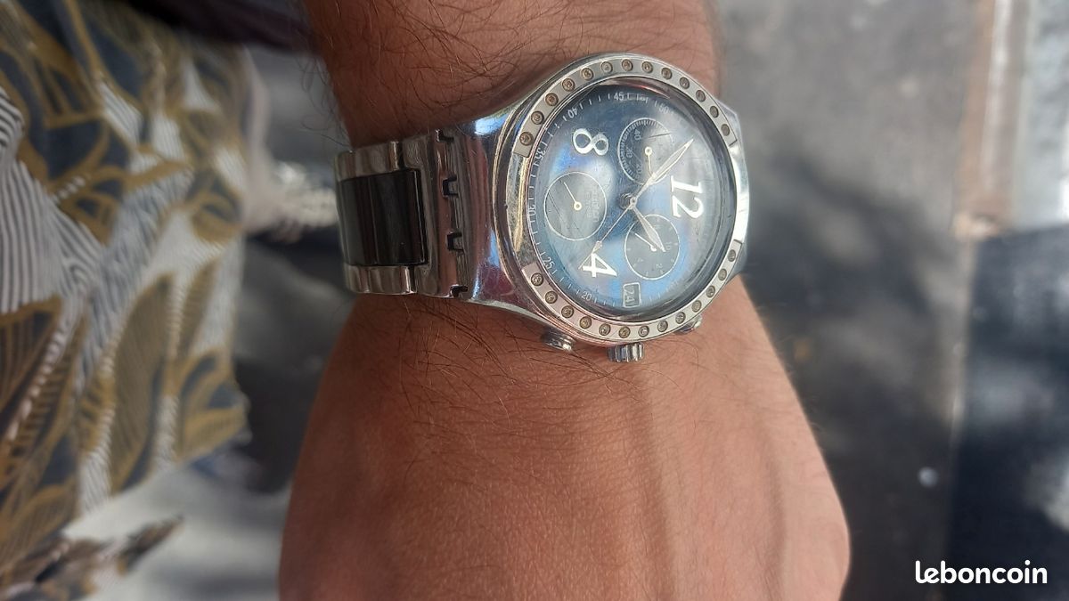 Montre Swatch Irony V8 Stainless Steel 4 Jewels (image 5)