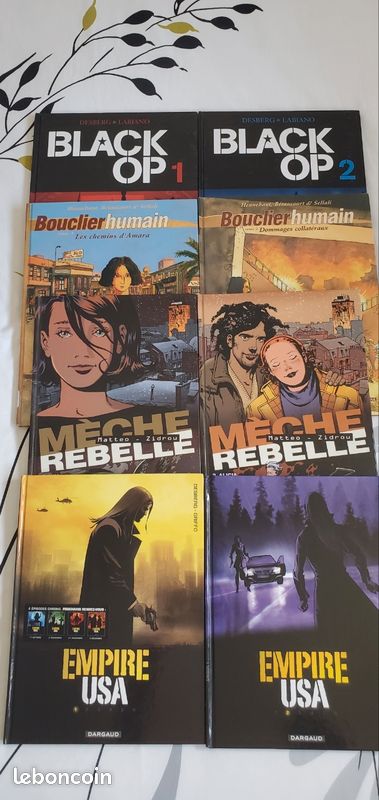 Lot de 6 Bd (image 1)