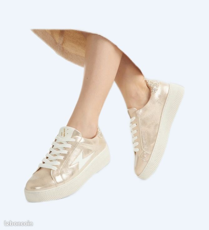 Baskets vanessa wu Elodie or (image 1)