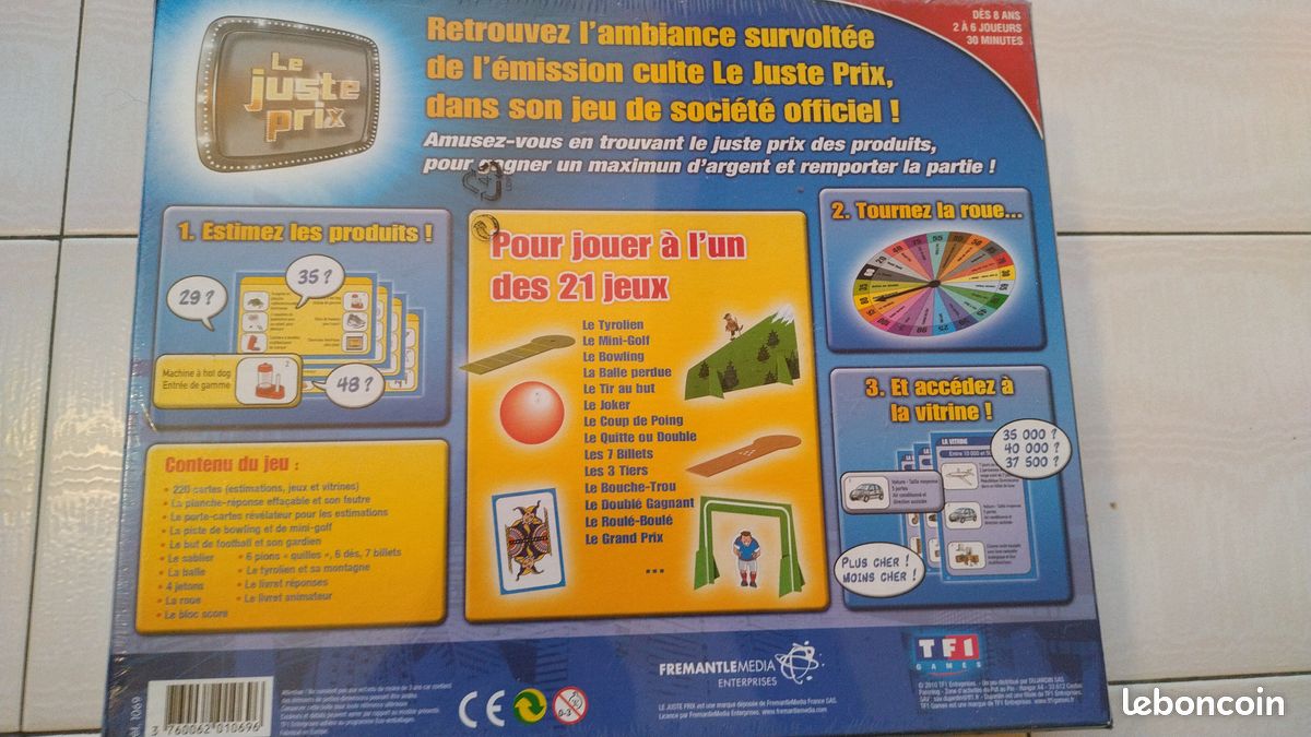 JEU Neuf emballé magasin : le juste prix+20 jeux dont le célèbre Tyrolien et le Mini golf (image 4)