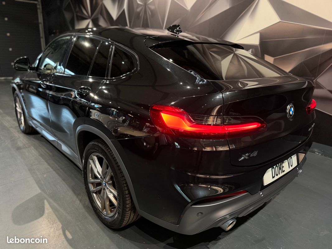 BMW X4 (G02) 20D M Sport 190 CH BVA8 XDrive 4WD Clim Auto GPS CarPlay Tete Haute 2020 (image 3)