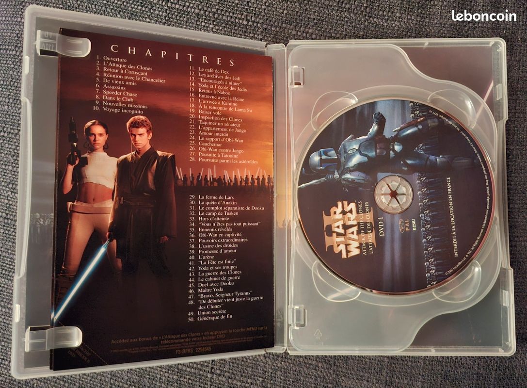 DVD Star Wars 2 L'attaque des clones (image 3)
