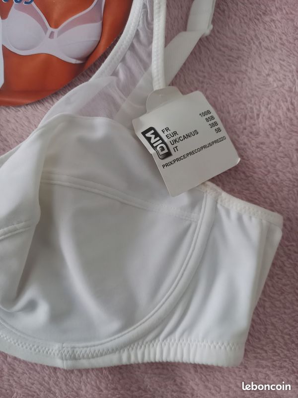 Soutien-gorge Dim 100B Avec Armatures - Couleur Rose - Neuf Avec étiquettes