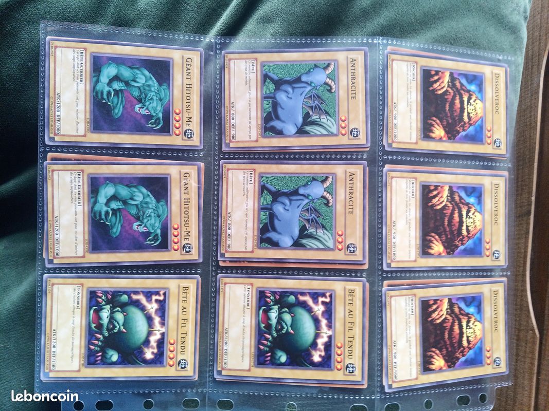 Cartes Yu-Gi-Yo 1996 (image 3)