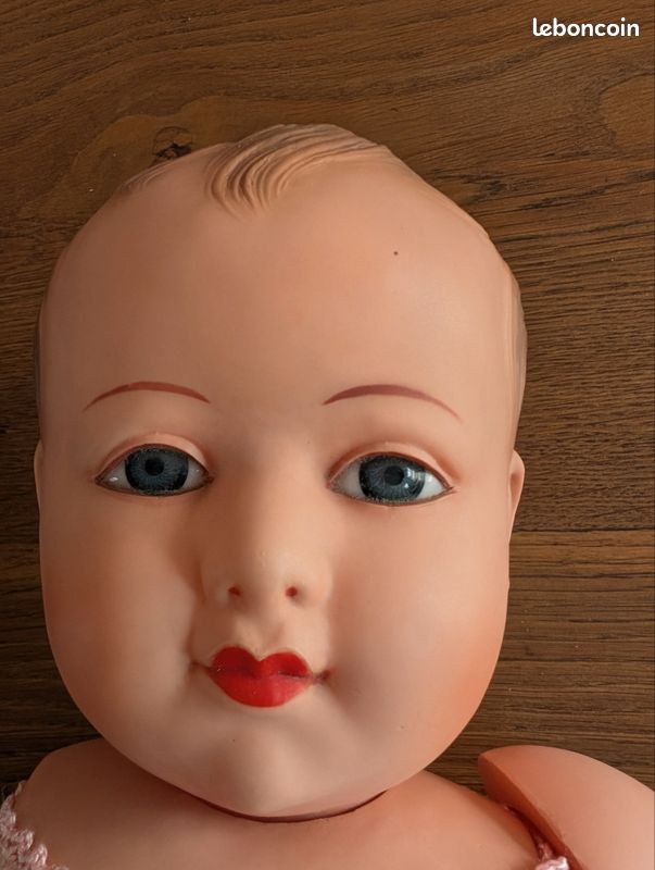 Baigneur ancien Petitcollin 57 cm