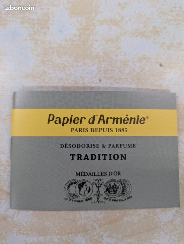 Carnet De Papier D'Arménie Bleu Année De L'Arménie