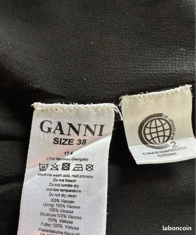 Robe fleurie Ganni (image 12)