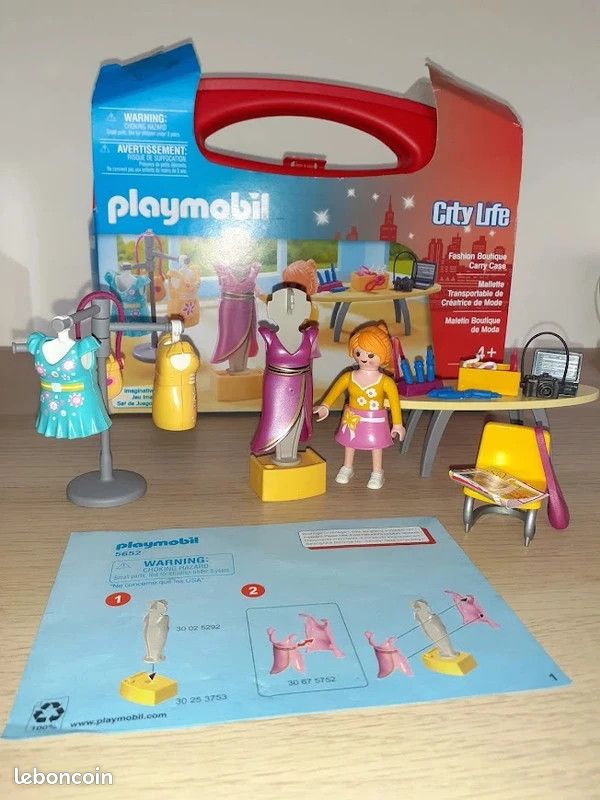 Playmobil 5652 Valise Créatrice de Mode Jeux Jouets
