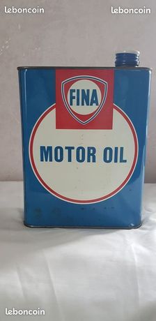 Bidons d'huiles Bidon d'huile Fina • Réf 0351-BIDH | Roule et Vintage