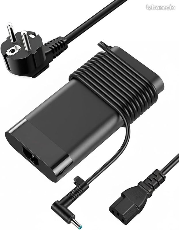 Lot de 10 Chargeur HP Alimentation gros embout rond 45W 65W