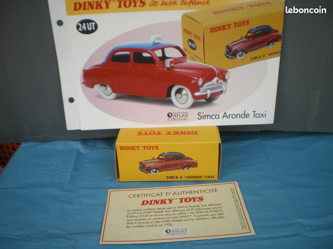 Dinky Toys Atlas 542 24zt Simca Ariane Taxi 1/43