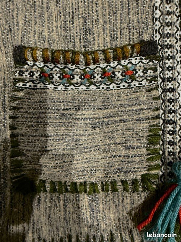 Cape Haute Couture en Laine unisexe – Pièce Unique Handmade (image 8)