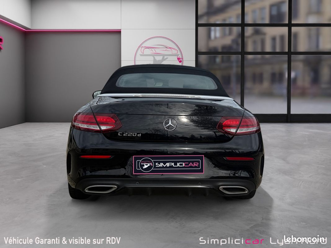 MERCEDES CLASSE C IV C220 D AMG LINE BA 194Ch Garantie 12 mois (image 8)