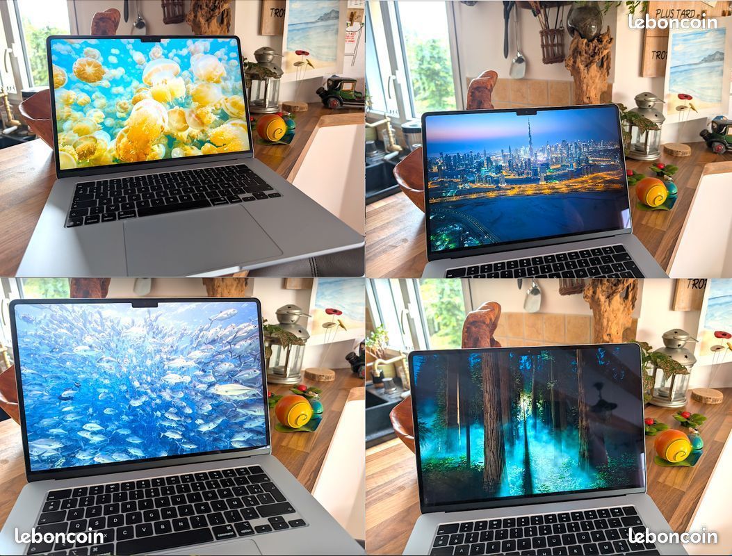 Macbook air 15 M4 idéal musicien, graphisme, photo, vidéo, dessin, architecture, gar 09/2027 (image 18)