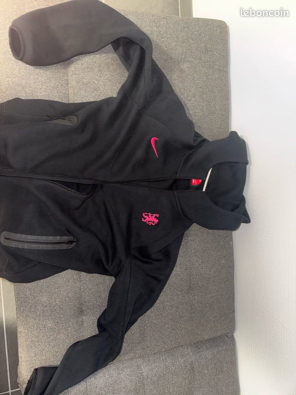 Veste Nike Tech Noir Rose Taille L (image 1)