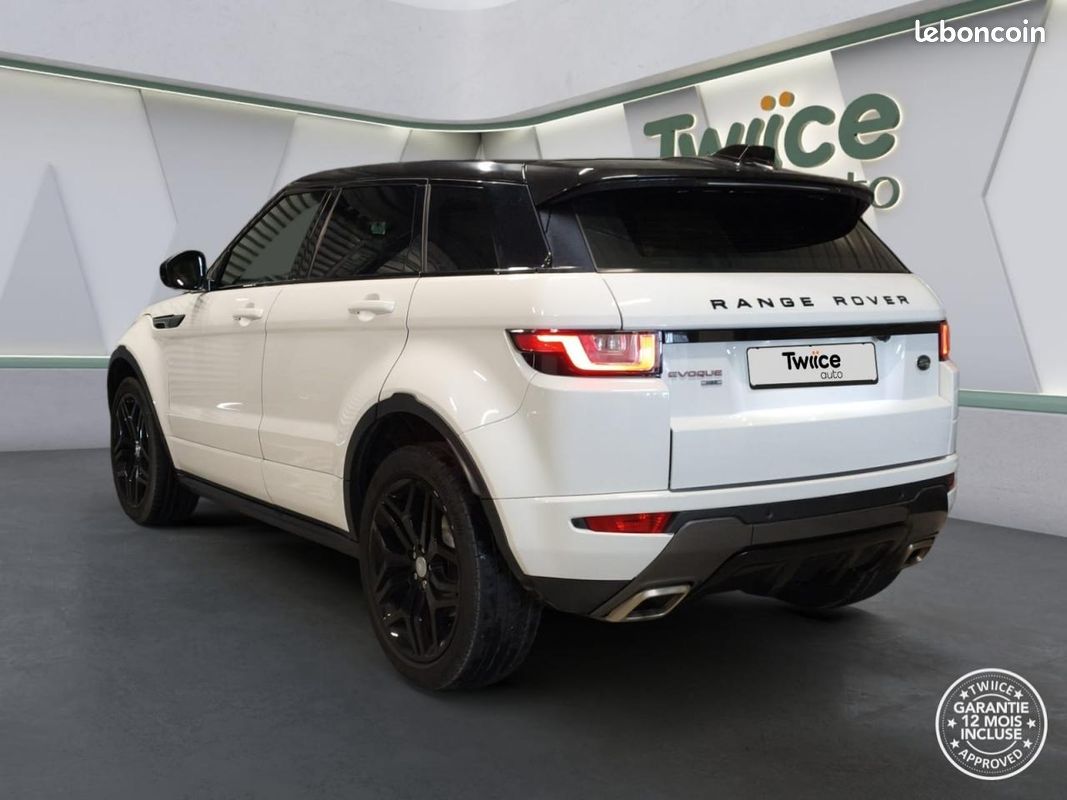 Land rover range rover evoque 2.0 td4 180 hse dynamic 4wd bva (garantie 12 mois) (image 8)