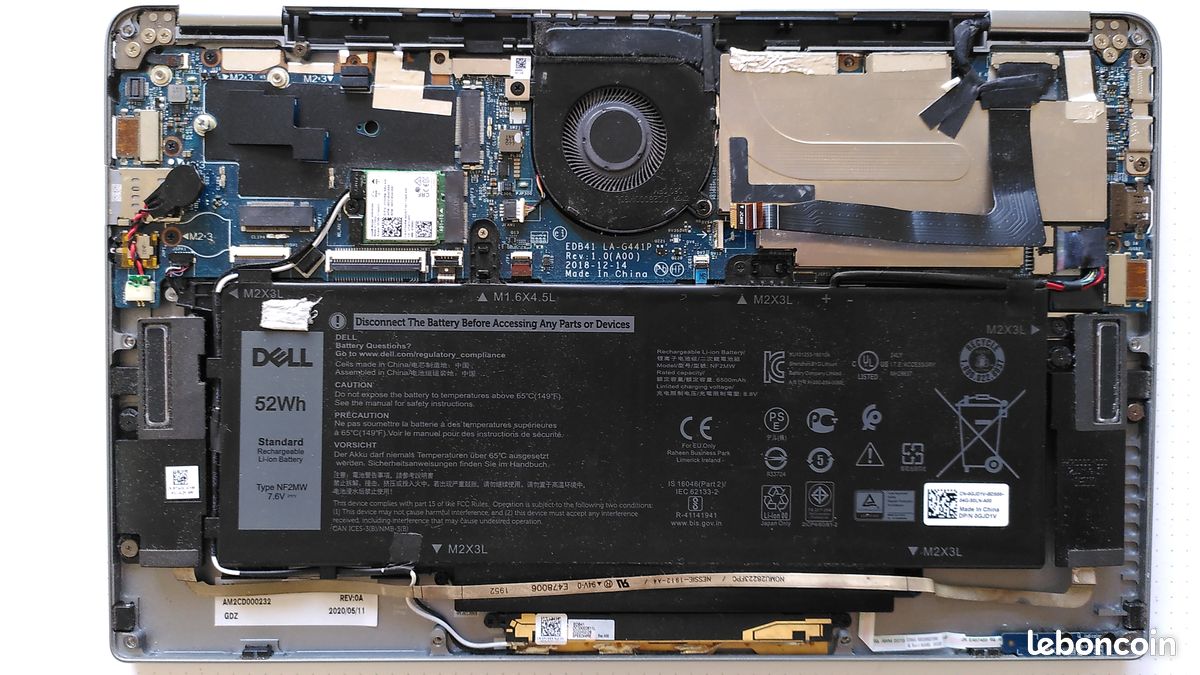Dell Latitude 7400 2-en-1 pour pièces (image 5)