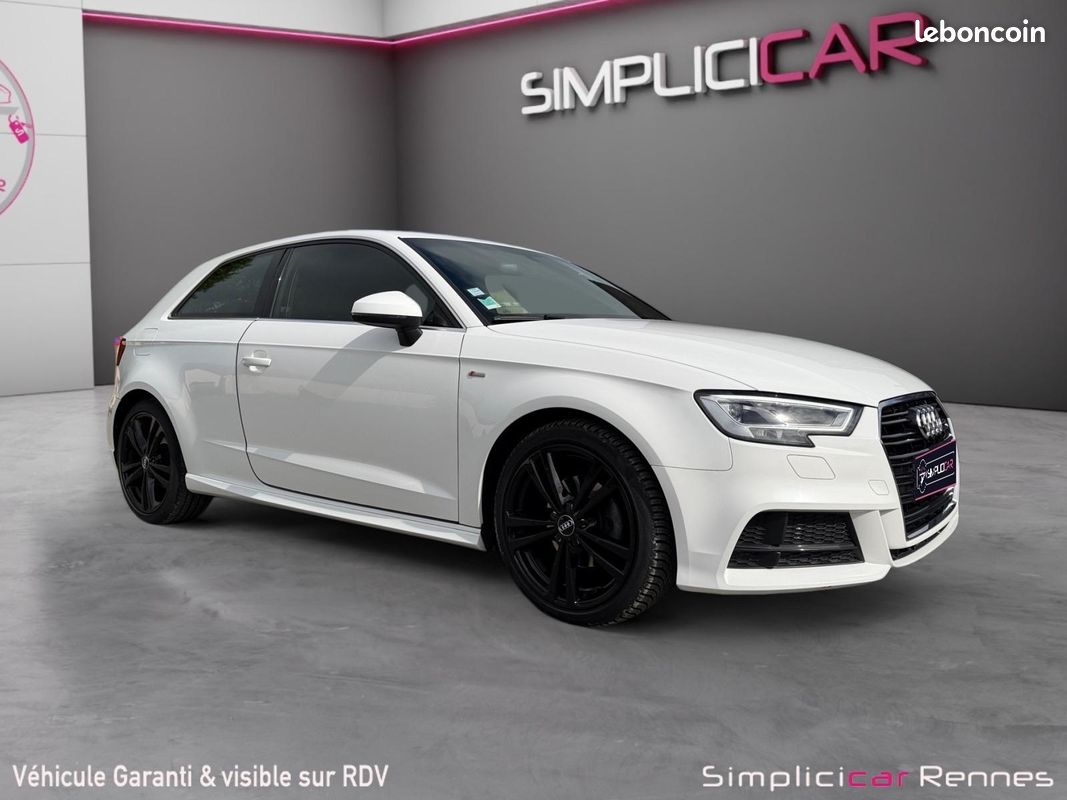 AUDI A3 2.0 TDI 150 S LINE S TRONIC 150Ch Garantie 12 mois (image 1)