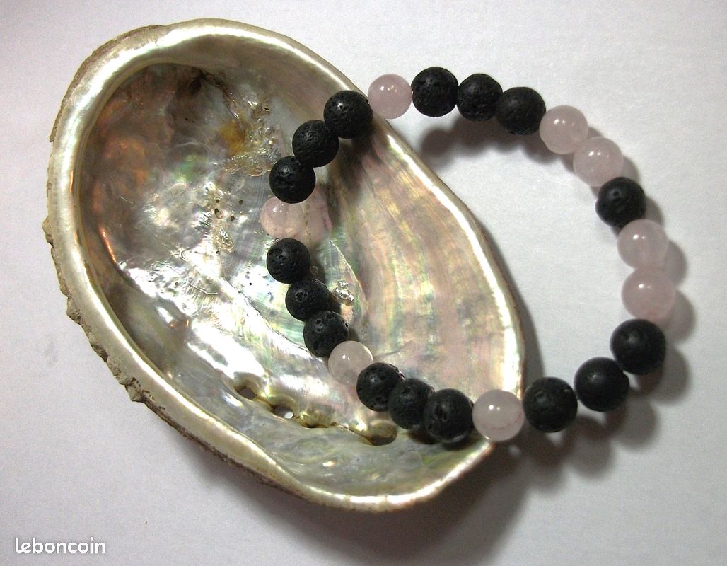Lot bracelet et support abalone (image 3)