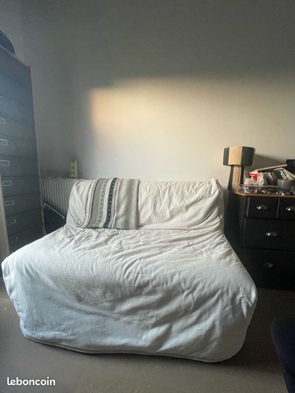 Clic clac IKEA (housse beige coton neuve 3 mois) (image 1)