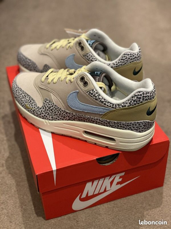 Nike Air Max 1 Safari Cobblestone EU 44 / US 11,5W Neuve (image 2)
