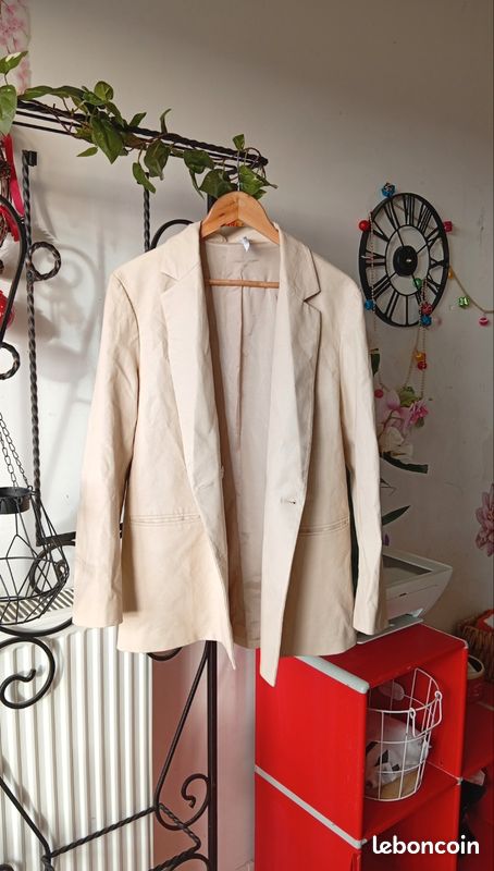 Veste simili cuir taille 38 impĂ©rial đž (image 1)