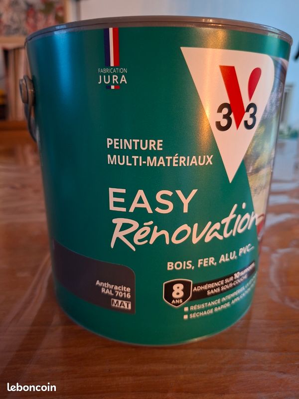 Peinture extérieure V3V gris anthracite (image 1)