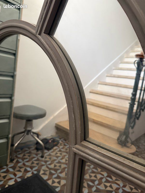 Grand miroir forme arche Côté Table (image 4)