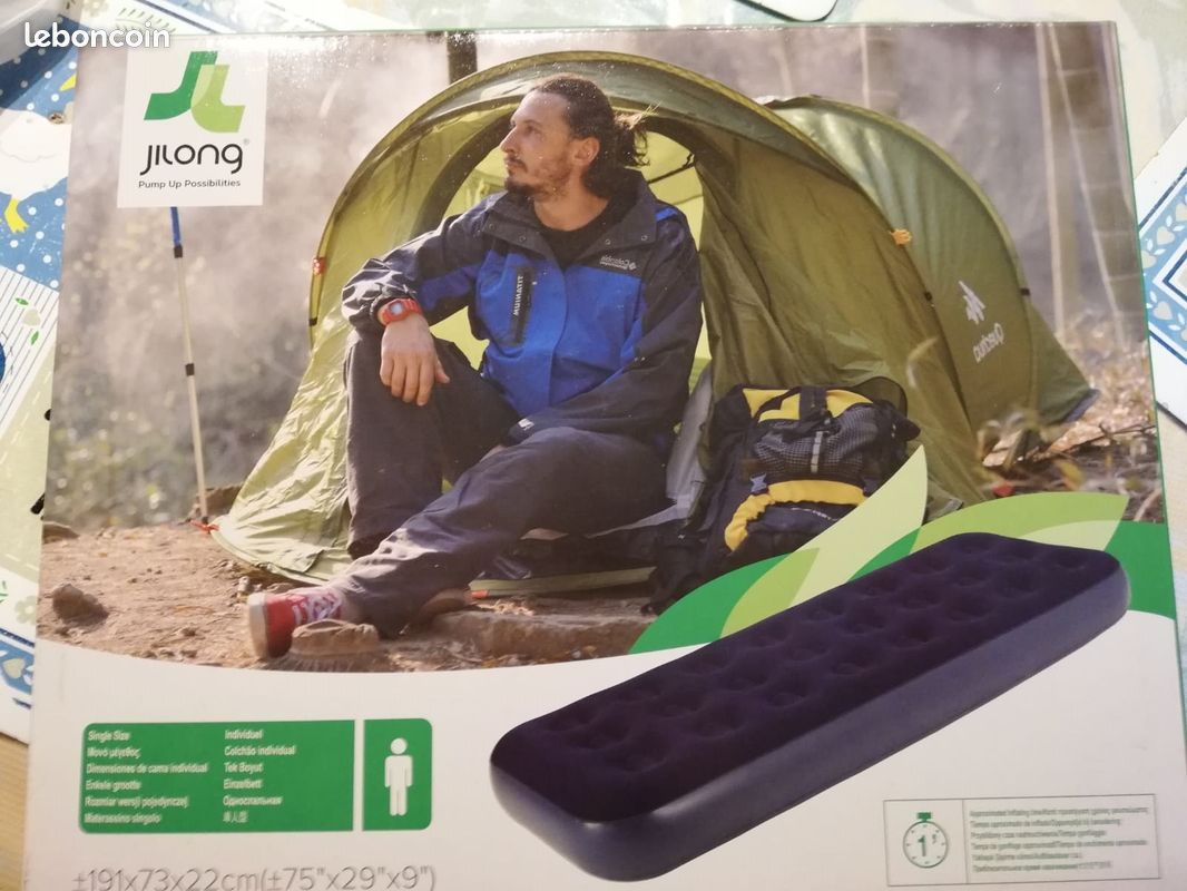 Matelas gonflabe 1 personne - Lit d'appoint (image 1)