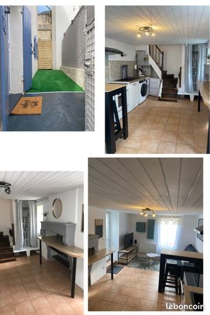 Maison Meublée 39 m2 avec cour 590 euros C