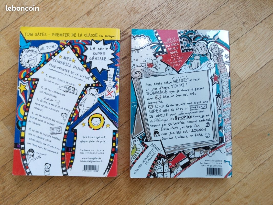 Lot 2 livres Tom Gâte tome 6 et 9 (image 2)