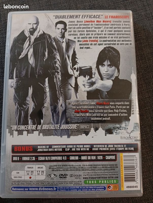 Lot de 3 DVD John Travolta (image 5)