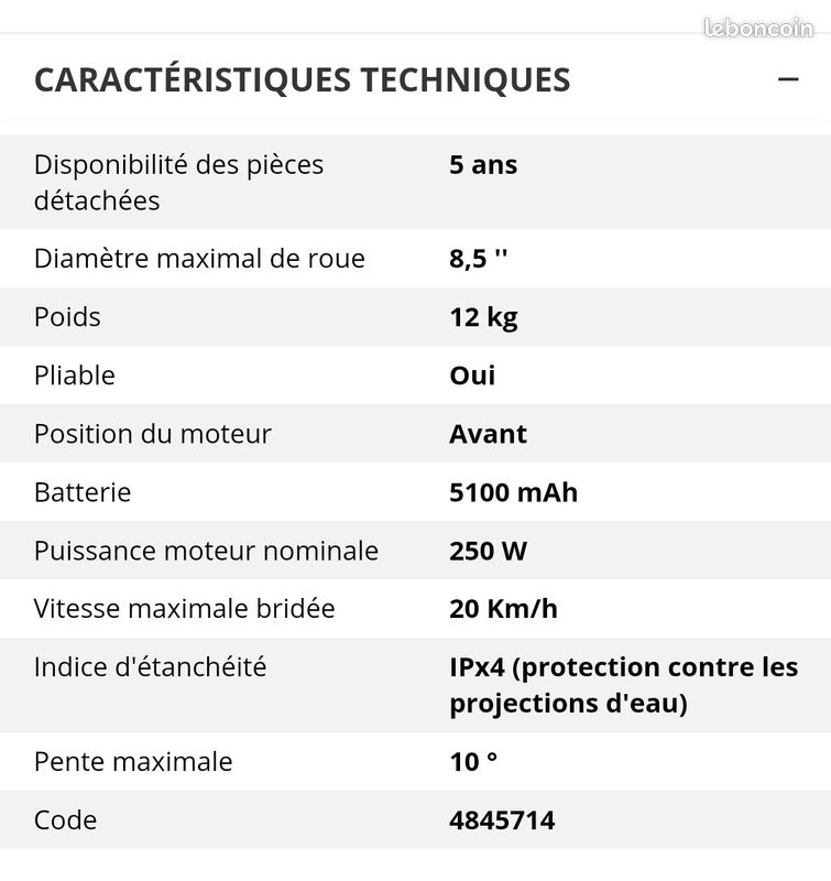 Trottinette électrique (image 3)