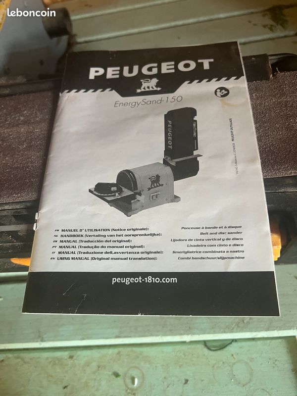 Vends combine ponceur Peugeot energysand 150 en état d’utilisation (image 3)