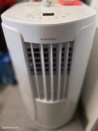 Climatiseur Mobile OPTIMEO 3500W - Silencieux, Roulettes, Pour Pièces Jusqu'à 35m²
