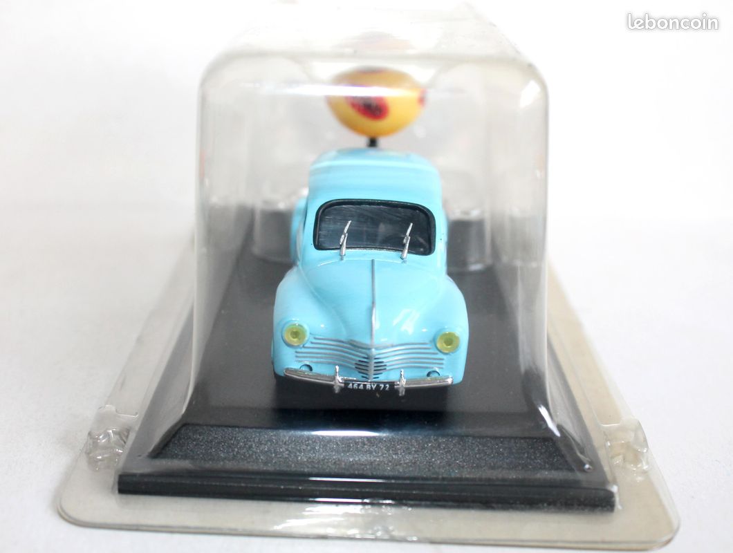 Modèle Réduit Renault 4CV R2071 Avec Remorque - Échelle 1/43, Publicitaire - Neuf, Marque Eligor