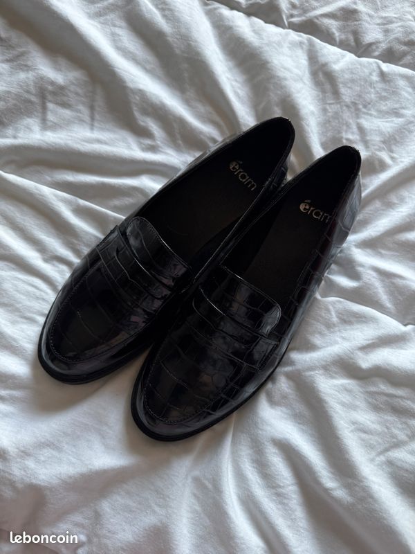 Eram Mocassins Noires Femme Eram Mocassin Femme Top