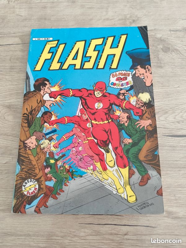 Bd vintage DC Comics Flash mensuel n°7 (image 1)