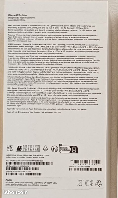 Iphone 14 Pro Max en parfait état (image 7)