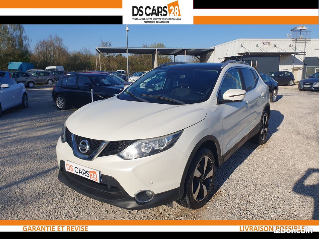 Nissan Qashqai 1,6 dci/Toit pano/Caméra/Gps/Bluetooth/Garantie et révisé/Réservation&Livraison Possible (image 1)