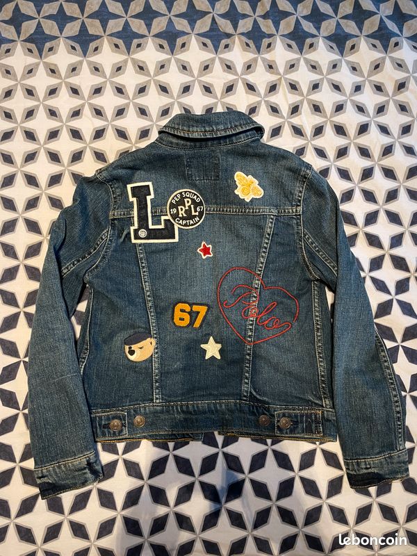 Veste en jean Ralph Lauren fille 8 ans (image 2)