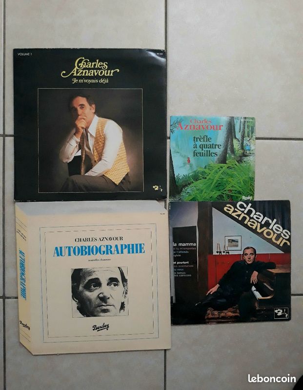 Vinyles Charles Aznavour 33 Tours et 45 Tours (image 1)