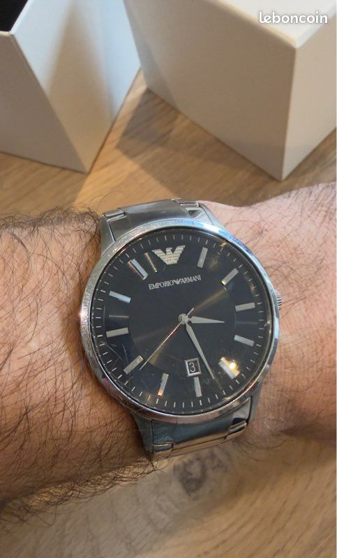 Montre Armani acier quartz (image 3)