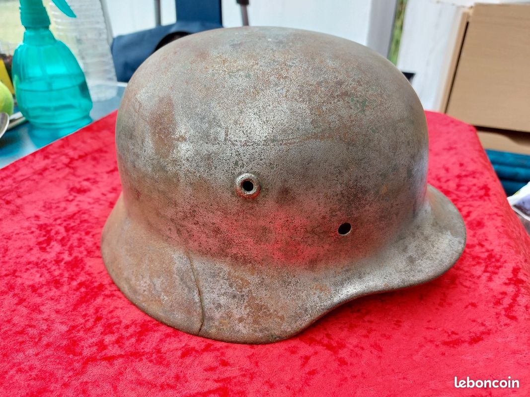 Coque De Casque Allemand ww2 (image 1)