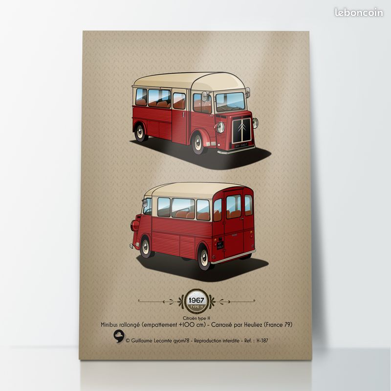 20 cartes postales Citroën HY Type H (image 5)