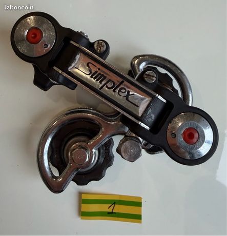 Pattes De Dérailleur Simplex Vélo - Acier Gris - Vintage Français - Neuves De Stock