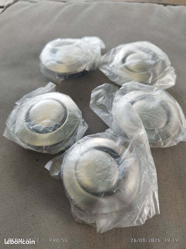 Lot de 5 boutons de chasse d'eau double poussoir (Neufs) (image 3)