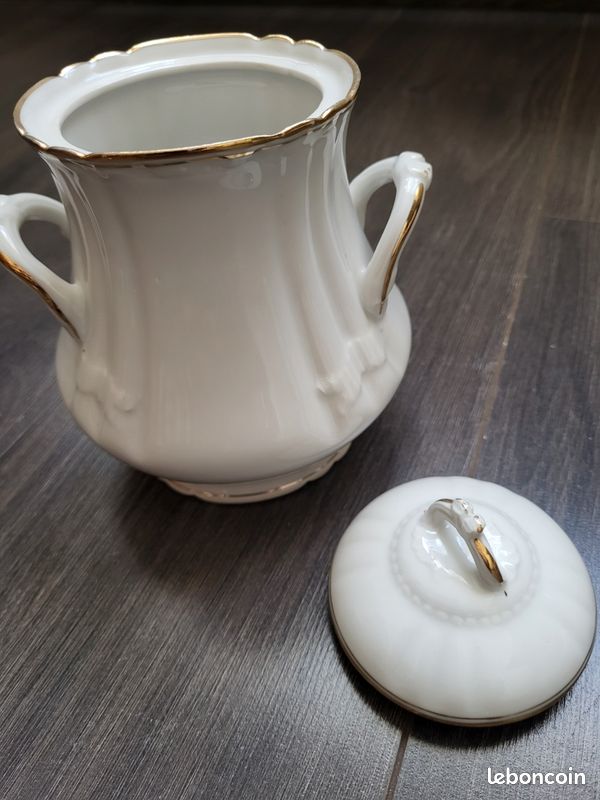 Sucrier en porcelaine de Limoges (image 9)