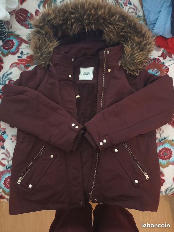 Manteau 2010 bordeaux automne/hiver (image 1)