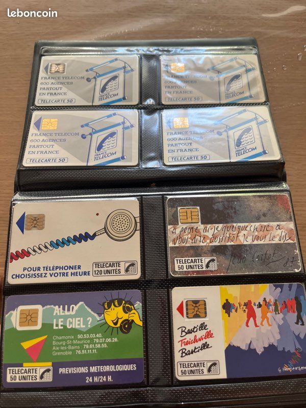 Collection de 128 cartes téléphoniques (image 2)
